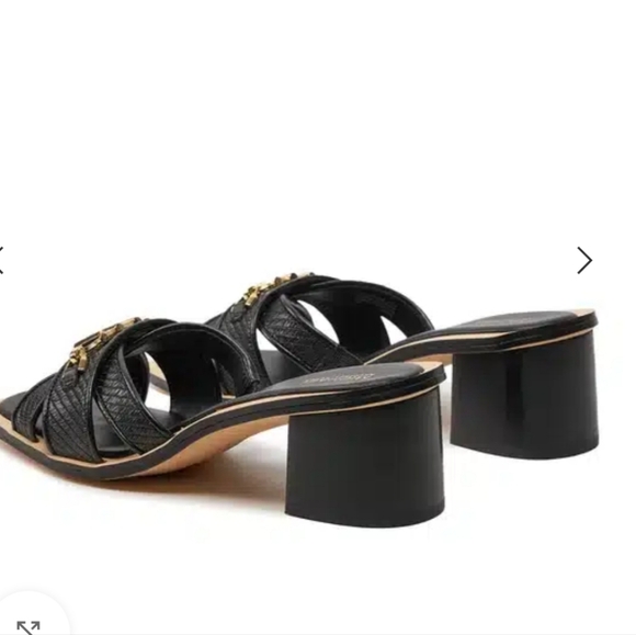 BRAND NEW MICHAEL KORS TIFFANIE LEATHER SANDAL - Picture 1 of 15